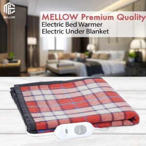 Light Check Pattern Single Bed Electric Blanket