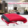 electric blanket Plain Royal red