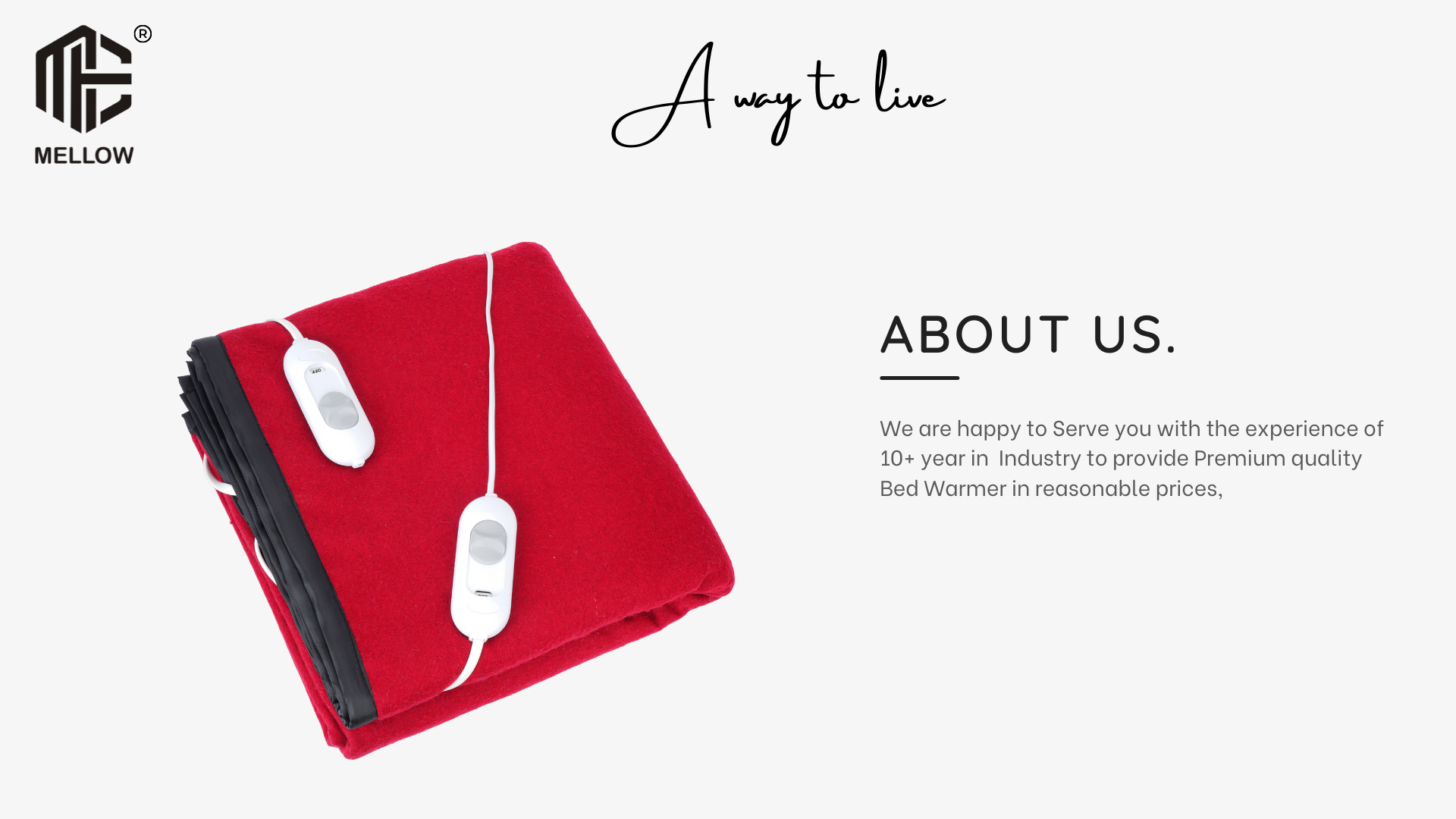 electric bed warmer manufacturer